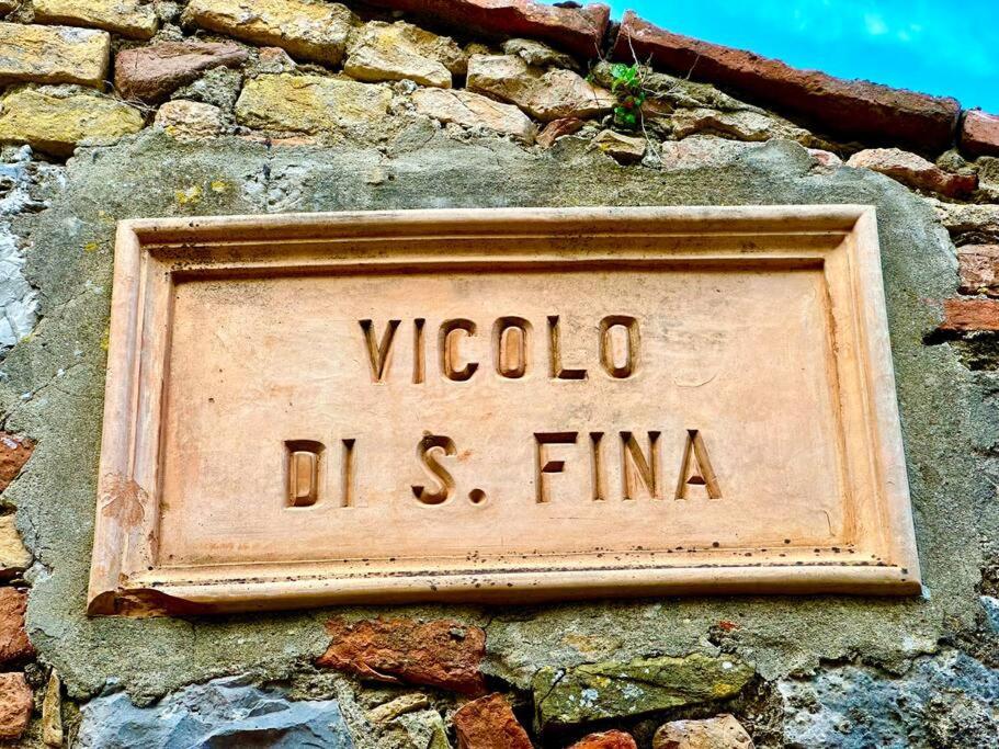 Lovely 2 Bedroom In San Gimignano Historic Center 외부 사진